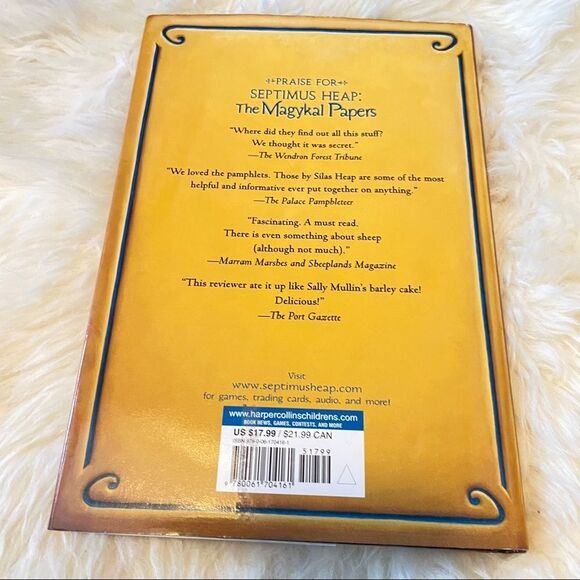 SEPTIMUS HEAP: THE MAGYKAL PAPERS HARDCOVER BY ANGIE SAGE - Picture 9 of 9
